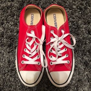 ‼️SOLD‼️ Red Converse